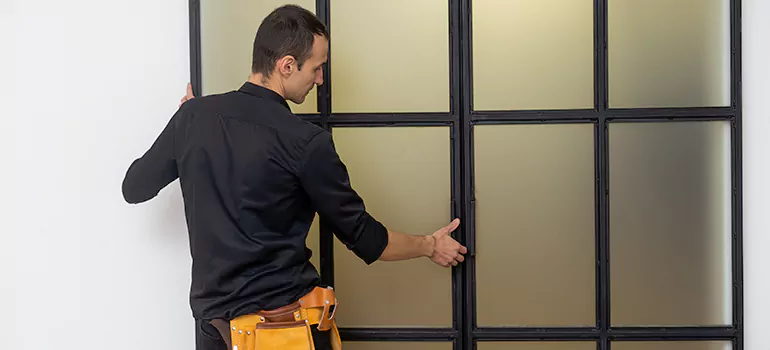 Patio French door installation in Santa Clara, CA