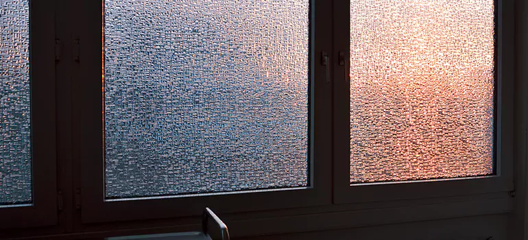 Frosted Glass Window Replacement in Santa Clara, CA