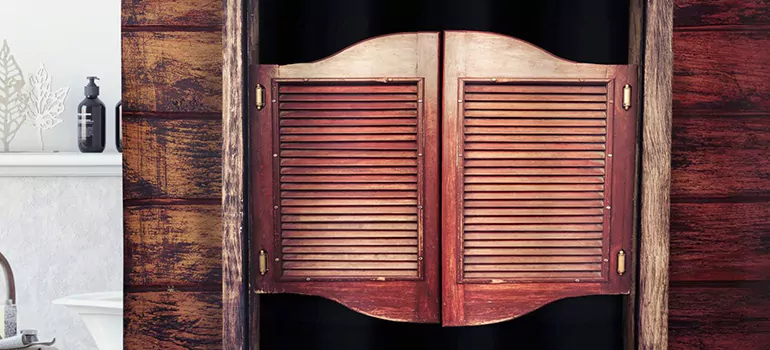Installing Saloon Door Hinges in Santa Clara, CA