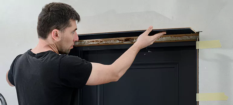 Wood Door Hole Repair in Santa Clara, CA