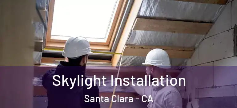  Skylight Installation Santa Clara - CA